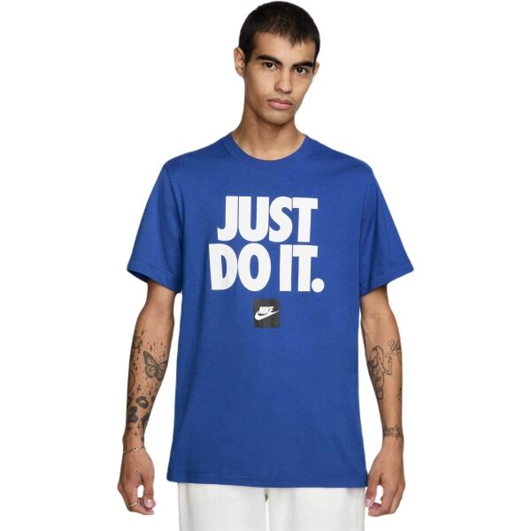 Снимка на Nike NSW TEE FRAN JDI VERBIAGE Мъжка тениска, синьо, размер