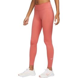 Снимка на Nike ONE DF MR TGT W Дамски спортен клин, оранжево, размер