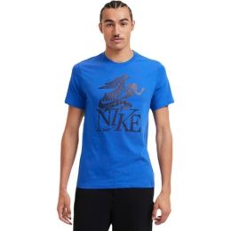 Снимка на Nike SPORTSWEAR CLUB TEE Мъжка тениска, синьо, размер XXL