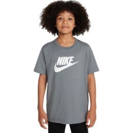Снимка на Nike SPORTSWEAR TEE FUTURA Детска тениска, сиво, размер