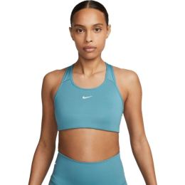 Снимка на Nike SWOOSH BRA PAD Дамско спортно бюстие, светлосиньо, размер