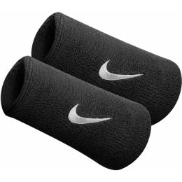 Снимка на Nike SWOOSH DOUBLEWIDE WRISTBAND SWOOSH DOUBLEWIDE WRISTBAND - Ленти за китките, черно, размер UNI