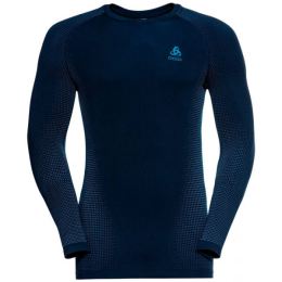 Снимка на Odlo BL TOP PERFORMANCE WARM EC Функционална блуза, синьо, размер