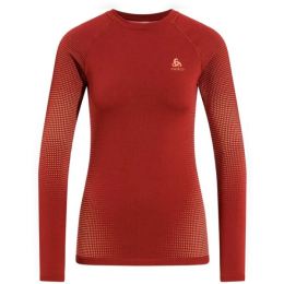 Снимка на Odlo BL TOP PERFORMANCE WARM EC Функционална блуза, червено, размер