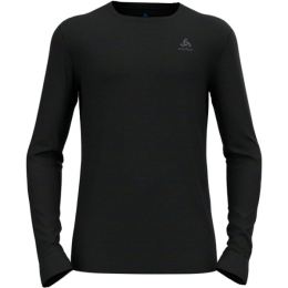 Снимка на Odlo NATURAL MERINO 200 Мъжка термо тениска с дълги ръкави, черно, размер