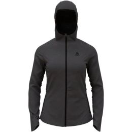 Снимка на Odlo W ASCENT PW 220 MID LAYER HOODY Дамски суитшърт, тъмносиво, размер