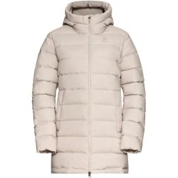 Снимка на Odlo W ASCENTN-THERMIC HOODED JACKET INSULATED Дамско яке с пълнеж от пера, бежово, размер