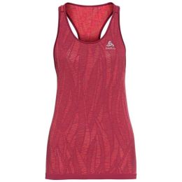 Снимка на Odlo W BLACKCOMB LIGHT ECO BI TOP CREW NECK SINGLET Дамски функционален потник, винен, размер