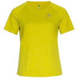 Снимка на Odlo W RUN EASY 365 T-SHIRT CREW NECK SS Дамска тениска за бягане, жълто, размер