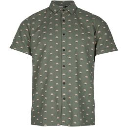Снимка на O'Neill AOP CHAMBRAY SHIRT Мъжка риза с къс ръкав, khaki, размер
