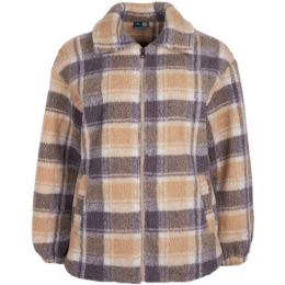 Снимка на O'Neill CHECK FZ FLEECE JACKET Дамско яке, бежово, размер