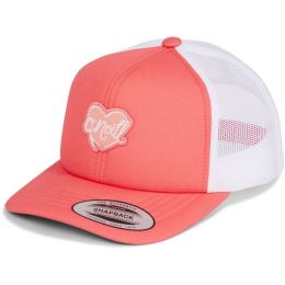 Снимка на O'Neill FLOOD TRUCKER Момичешка шапка с козирка, цвят сьомга, размер UNI