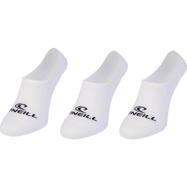 Снимка на O'Neill FOOTIE ONEILL WHITE 3P Универсални чорапи, бяло, размер 43-46