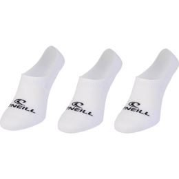 Снимка на O'Neill FOOTIE ONEILL WHITE 3P Универсални чорапи, бяло, размер