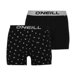 Снимка на O'Neill LOGO PLAIN 2-PACK Мъжки боксерки, черно, размер