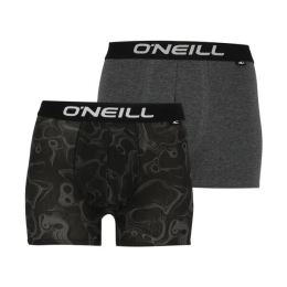 Снимка на O'Neill PAINT&PLAIN 2-PACK Мъжки боксерки, черно, размер