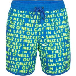 Снимка на O'Neill SCALLOP NEON 16'' SWIM SHORTS Мъжки бански - шорти, синьо, размер