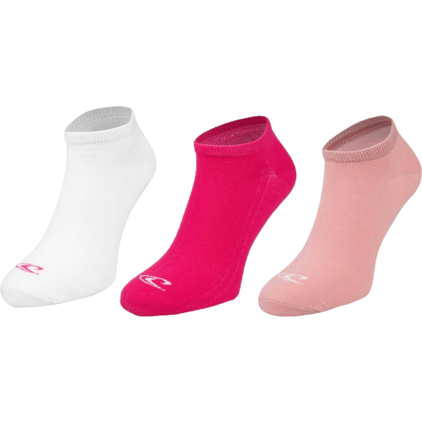 Снимка на O'Neill SNEAKER 3PK Дамски чорапи, розово, размер 39-42