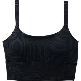 Снимка на PrAna LUXARA BRALETTE Дамски спортен сутиен, тъмносиво, размер