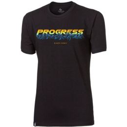 Снимка на PROGRESS BARBAR SUNSET Мъжка тениска, черно, размер