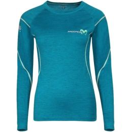 Снимка на PROGRESS MERINO LS Дамска функционална блуза, синьо, размер