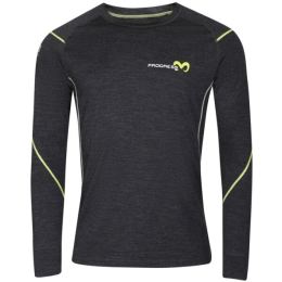 Снимка на PROGRESS MERINO LS Мъжка функционална тениска от мерино, черно, размер XXL