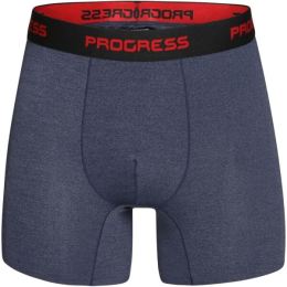 Снимка на PROGRESS TECHNIC BOXER Мъжки боксерки, тъмносиво, размер