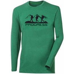 Снимка на PROGRESS VANDAL Мъжка тениска с бамбуково влакно, зелено, размер