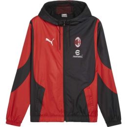 Снимка на Puma AC MILAN PREMATCH WOVEN JACKET Мъжко яке, черно, размер