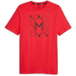 Снимка на Puma ACM FTBLCORE GRAPHIC TEE Мъжка тениска, червено, размер