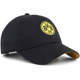 Снимка на Puma BORUSSIE DORTMUND FAN BASEBALL CAP Шапка с козирка, черно, размер
