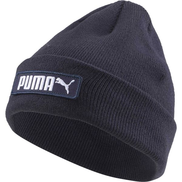 Снимка на Puma CLASSIC CUFF BEANIE Мъжка плетена шапка, тъмносин, размер UNI