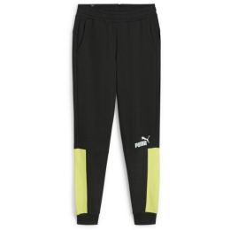Снимка на Puma ESSENTIALS+ BLOCK SWEAT PANTS Мъжки спортен анцуг, черно, размер