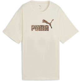 Снимка на Puma ESSENTIALS GRPHIC ANIMAL RELXED TEE Дамска тениска, бежово, размер