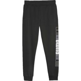 Снимка на Puma ESSENTIALS + LOGO LAB SWEAT PANTS Мъжко спортно долнище, черно, размер