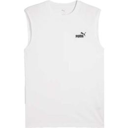 Снимка на Puma ESSENTIALS NO 1 LOGO SLEVEIESS TEE Мъжки потник, бяло, размер