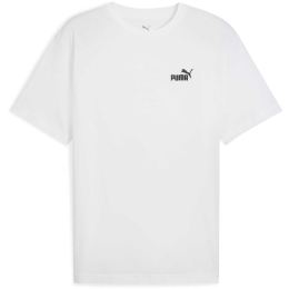 Снимка на Puma ESSENTIALS RELAXED SMALL NO 1 LOGO TEE Мъжка тениска, бяло, размер