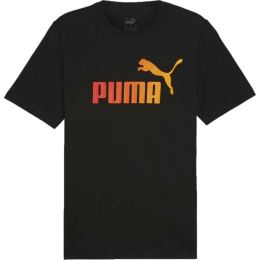 Снимка на Puma ESSENTIALS + SUMMER SPORTS TEE Мъжка тениска, черно, размер