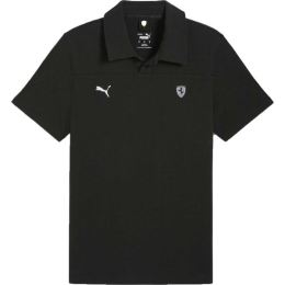 Снимка на Puma FERRARI STYLE POLO Мъжка тениска с якичка, черно, размер