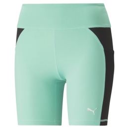 Снимка на Puma FIT 5 TIGHT SHORT Дамски спортни къси панталони, светло-зелено, размер
