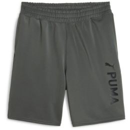 Снимка на Puma FIT 8&quot; DOUBLE KNIT GRAPHIC SHORT Мъжки спортни шорти, тъмносиво, размер