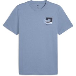 Снимка на Puma GRAPHIC SMALL BOX TEE Мъжка тениска, светлосиньо, размер