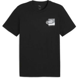 Снимка на Puma GRAPHIC SMALL BOX TEE Мъжка тениска, черно, размер