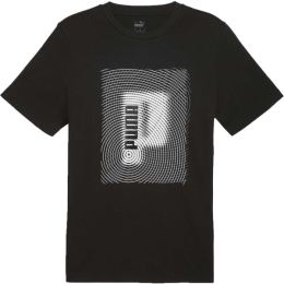 Снимка на Puma GRAPHICS EXECUTION TEE Мъжка тениска, черно, размер