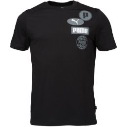 Снимка на Puma GRAPHICS ICON TEE Мъжка тениска, черно, размер