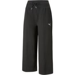 Снимка на Puma HER STAIGHT PANTS Дамско спортно долнище, черно, размер