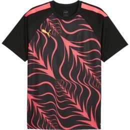 Снимка на Puma INDIVIDUALLIGA GRAPHIC JERSEY Мъжки спортен потник, черно, размер