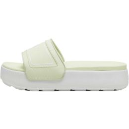 Снимка на Puma KARMEN SLIDE Дамски джапанки, светло-зелено, размер 40.5