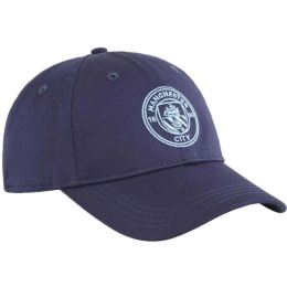 Снимка на Puma MANCHESTER CITY FC ESSENTIALS CAP Шапка с козирка, синьо, размер UNI