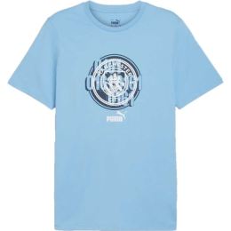 Снимка на Puma MANCHESTER CITY FC FOTBAL CULTURE TEE Мъжка тениска, светлосиньо, размер